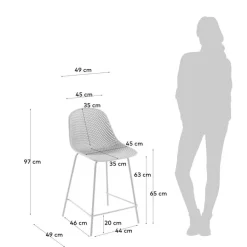 Kave Home Barhocker Quinby