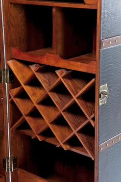 Online KARE DESIGN Barschrank Globetrotter 73933 Braun