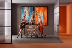 Online KARE DESIGN Bartisch Caldera 87846 Silber