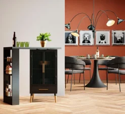 KARE DESIGN Bartisch La Gomera 85373 Grau