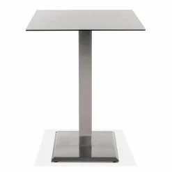 Hot BOOOM Bartisch Modica 80 x 80 cm Hellgrau