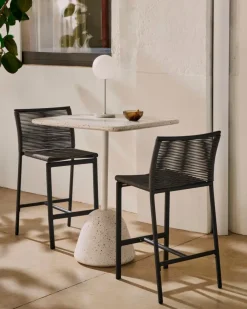 Discount Kave Home Bartisch Saura 70 x 70 cm Weiß