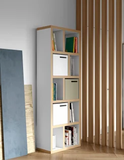 New TemaHome Bücherregal Berlin Weiß