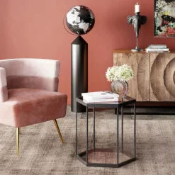 Discount KARE DESIGN Beistelltisch Comb 85606 Schwarz