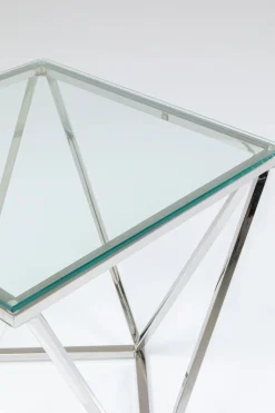 Outlet KARE DESIGN Beistelltisch 85031 Cristallo Silber