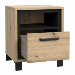 New FORTE Beistelltisch Farida Eiche Artisan