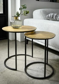 Hot Beistelltisch Catania Gold