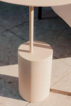 New Metallbude Beistelltisch Ciro Cashew