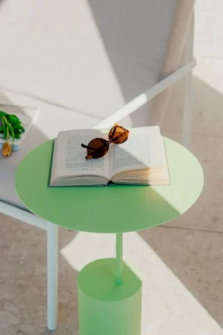 Clearance Metallbude Beistelltisch Ciro Grün