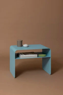 Metallbude Beistelltisch Cosmo Blueberry