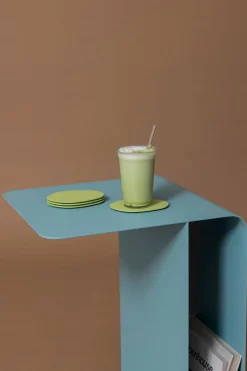 Metallbude Beistelltisch Cosmo Blueberry