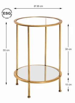 Clearance Haku Beistelltisch Faro Gold