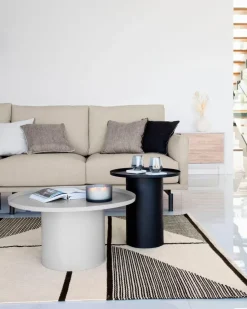 New Kave Home Beistelltisch Fleksa Schwarz