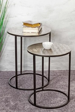 Outlet Haku Beistelltisch Gaya Silber