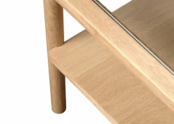 Best DAHEIM Beistelltisch Gestell aus massiver Eiche