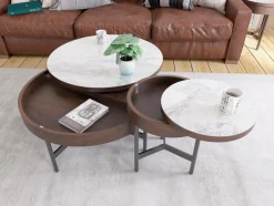 Sale Akante Beistelltisch Kingston Weiß