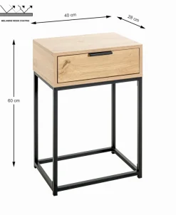 Online Haku Beistelltisch Malmö Eiche