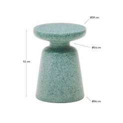 Online Kave Home Beistelltisch Mesquida Türkis