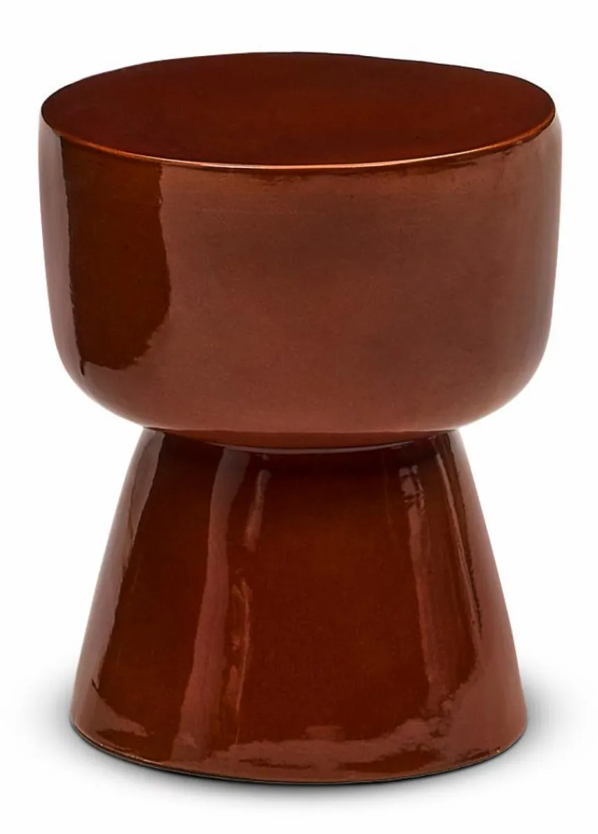 Kave Home Beistelltisch Mesquida Braun