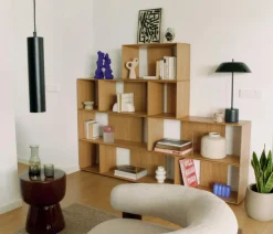 Kave Home Beistelltisch Mesquida Braun