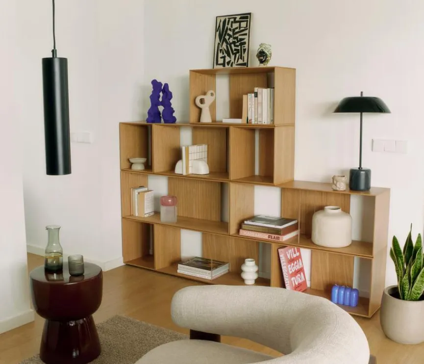 Kave Home Beistelltisch Mesquida Braun