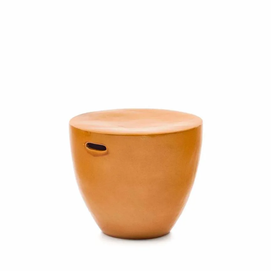 Kave Home Beistelltisch Mesquida Senf