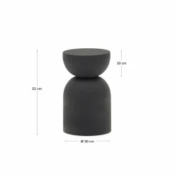 Discount Kave Home Beistelltisch Rachell Schwarz