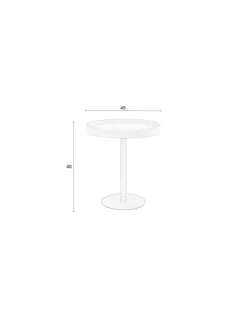 Sale Zuiver Beistelltisch Yuri Eiche