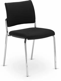 New NowyStyl Besucherstuhl Intrata Schwarz