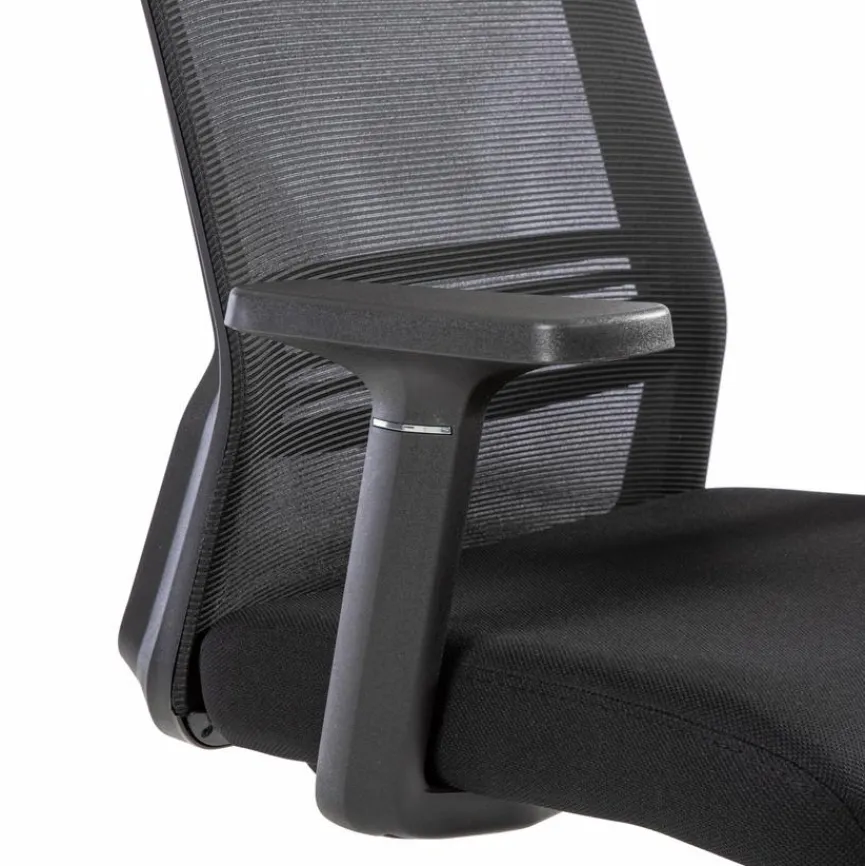 Hot BOOOM Besucherstuhl Mafra Schwarz