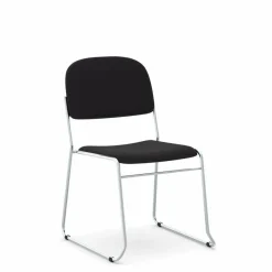 Clearance NowyStyl Besucherstuhl Vesta Schwarz