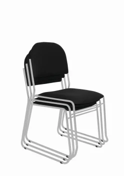 Clearance NowyStyl Besucherstuhl Vesta Schwarz