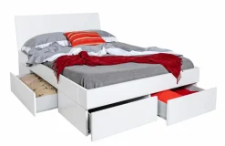 Online Composad Bett Mundi 120 x 200 cm Weiß