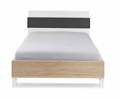 Clearance Röhr Bett Clip 120 x 200 cm Weiß