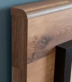 New FORTE Bett Fayola 180 x 200 cm Schwarz