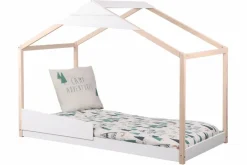 Sale Bett Gaia 90 x 200 cm Weiß