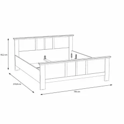 FORTE Bett Iloppa SZ 180 x 200 cm