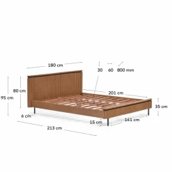 Kave Home Bett Licia 160 x 200 cm