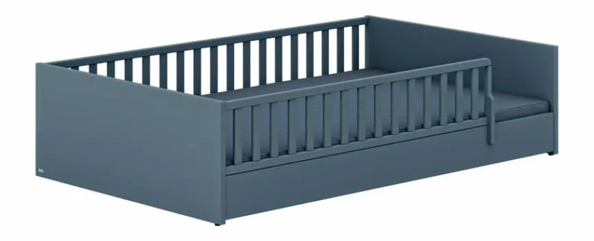 Outlet Paidi Bett Little Flo 120 x 200 cm Mattblau