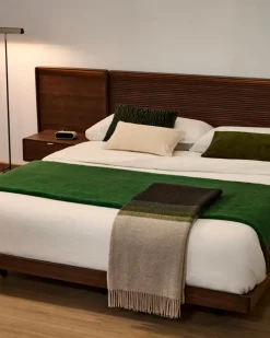 Kave Home Bett mit Nachttischen Norlen 160 x 200 cm