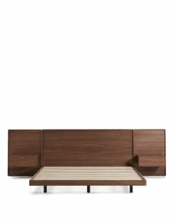 Kave Home Bett mit Nachttischen Norlen 160 x 200 cm