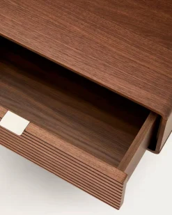 Kave Home Bett mit Nachttischen Norlen 160 x 200 cm