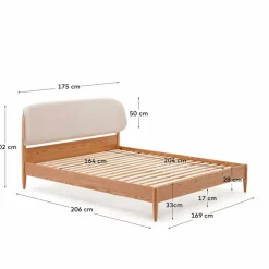 Kave Home Bett Octavia 160 x 200 cm