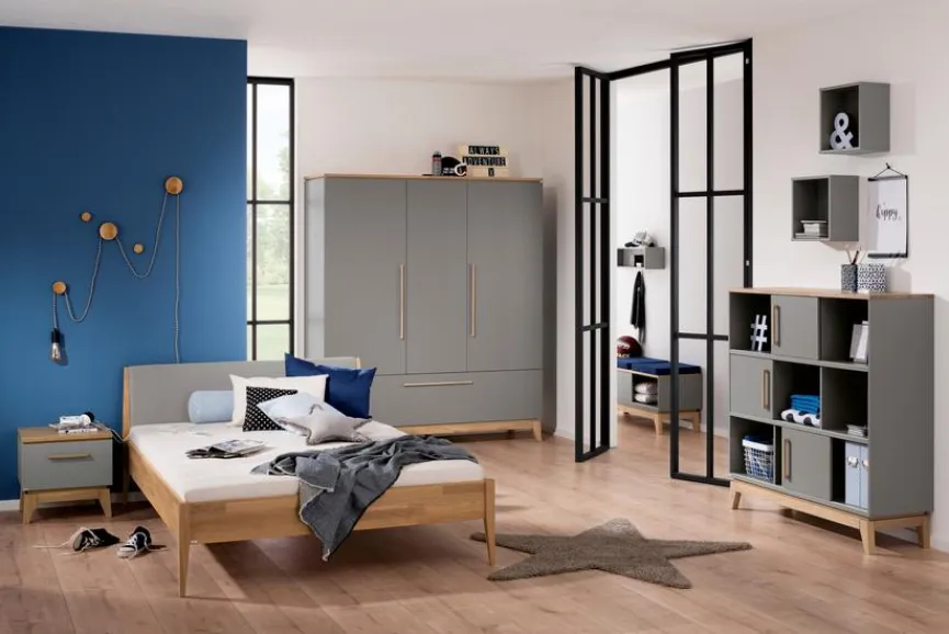 Kinder Paidi Bett Sten 140 x 200 cm