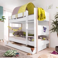 Kinder Paidi Bettkasten-Unterschubbett Ylvie/Fiona/Kira 90x190cm