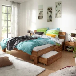 Discount Elfo Bettschubkasten Jenny 2er Set Wildeiche