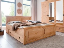 G+K Bettschubkasten SZ-0079 2er Set Kiefer