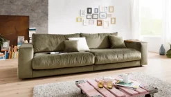 Sormani Bigsofa Bergamo Oliv Velvet