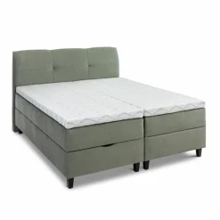 Outlet Ergodream Boxbett Lund 180 x 200 cm Forest Green