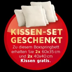 Boxspringbett Blizzard 180 x 200 cm